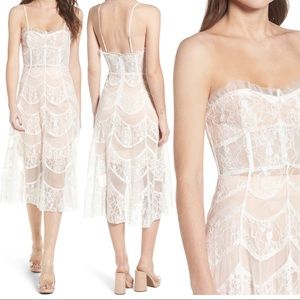 For Love & Lemons La Bella Strapless